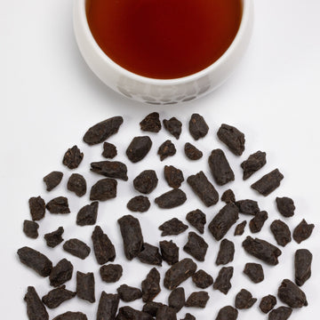 Misty Ricewood - Pu - erh tea - #toss_brew